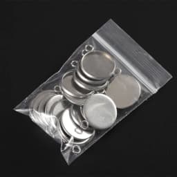 20pcs 6-30mm Gold Color Stainless Steel Cabochon Base Pendant Settings Blank Tray for Cameo Jewerly Making Components DIY