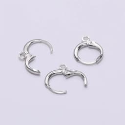 20pcs/lot 14x12mm Gold  France Lever Earring Hooks Wire Settings Base Earrings Hoops For Jewelry Making Finding Supplies