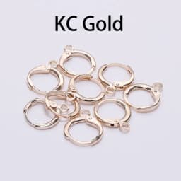 20pcs/lot 14x12mm Gold  France Lever Earring Hooks Wire Settings Base Earrings Hoops For Jewelry Making Finding Supplies