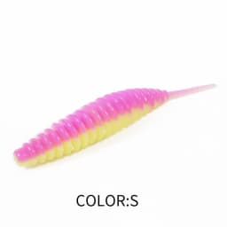 2021 Supercontinent Worm Bait Soft Bait Tanta 49mm 65mm Fishing Lures Pesca Carp Fishing Bass Lure Isca Artificial PVA