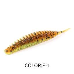 2021 Supercontinent Worm Bait Soft Bait Tanta 49mm 65mm Fishing Lures Pesca Carp Fishing Bass Lure Isca Artificial PVA
