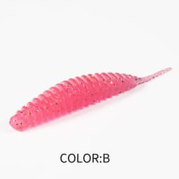 2021 Supercontinent Worm Bait Soft Bait Tanta 49mm 65mm Fishing Lures Pesca Carp Fishing Bass Lure Isca Artificial PVA