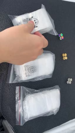 100pcs/pack 4*6cm 5/8mm Smile Pictures OPP Ziplock Bag ZIP Bag Plastic Sealed Bags Waterproof Jewelry Packing Display