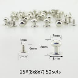 All Kinds of Silver Spikes Rivets For Leather Punk Studs and Spikes For Clothes Thorns Patch Tachas Para Ropa Remaches