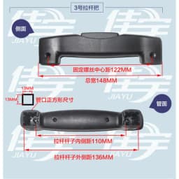 Accessories Repair Part Telescopic Suitcase Luggage Push Handle Rod Holders Feet Foot Pad Trolley Password Lock Universal Wheels