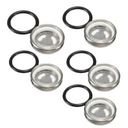 18mm/14mm/12mm/10mm Master Brake Cylinder Reservoir Sight Glass Motorcycle Dirt Bike Gasket