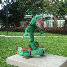2 Styles Pokemon Dragon Plush Toy Mega Rayquaza 78CM Green And Shiny Black Soft Stuffed Animal Cartoon Figures Doll