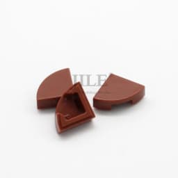 200pcs Moc Tile Round 1x1 Quarter 25269 DIY Creative Enlighten Building Blocks Bricks Sets Compatible with Assembly Particles