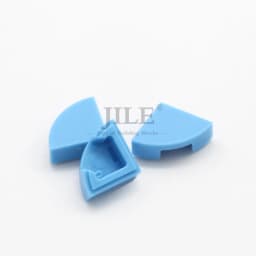 200pcs Moc Tile Round 1x1 Quarter 25269 DIY Creative Enlighten Building Blocks Bricks Sets Compatible with Assembly Particles