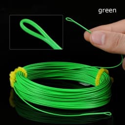 Goture GENERAL Fly Line 30M/100FT WF 3/4/5/6/7/8F Weight Forward Floating Fly Fishing Line with Welded Loops 7 Colors Optional