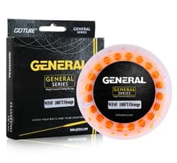 Goture GENERAL Fly Line 30M/100FT WF 3/4/5/6/7/8F Weight Forward Floating Fly Fishing Line with Welded Loops 7 Colors Optional