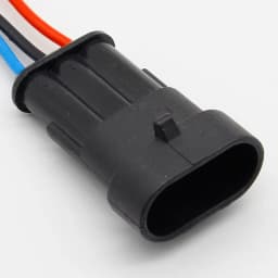 3 Pin Way Sealed Waterproof Electrical Wire Connector Plug Set Auto Connectors with Cable