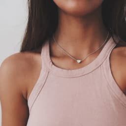2024 New Women Chocker Gold/Silver Color Chain Star Heart Choker Necklace Jewelry Collana Kolye Bijoux Collares Mujer Collier