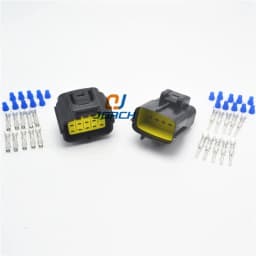 Free Shipping 1 Set 1/2/3/4/6/8/10/12 Pin Way Waterproof Wire Connector Plug Car Auto Sealed Electrical Set Car Truck Connectors