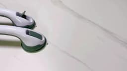 New Shower Handle Grab Bars Ultra Grip Dual Locking Safety Suction Cups Helping Handle Anti Slip Support for Toilet Bathroom