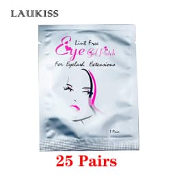 25/50/100Pairs Eye Patches Under Eyelash Pads for Building Paper Patches Lint Free Stickers for False Eyelashes LAUKISS
