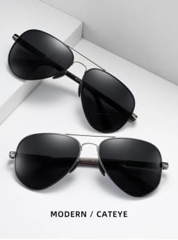 BARCUR Polarized Mens Sunglasses Pilot Sun Glasses for Men accessories Driving Fishing Hiking Eyewear Oculos Gafas De Sol