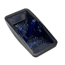 Dual Blue Lens Rocker Cap ( No Body ) for Carling Navara 4X4 Rocker Switch Cover Replace, Car Boat ATV Jeep Dash Panel DIY