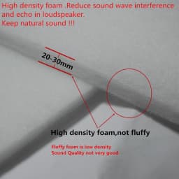 DJ Speaker Cabinet Accessories Subwoofer Acoustic Foam For Woofer Home Theater Professional Audio Line Array