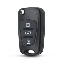 KEYYOU Replacement Remote Car Key Shell 3BT Flip Folding Key Case For Kia K2 K5 Rio 3 Picanto Ceed Cerato Sportage For Hyundai