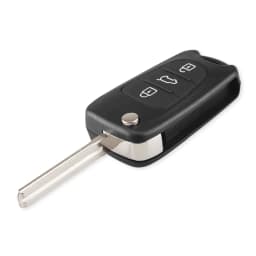 KEYYOU Replacement Remote Car Key Shell 3BT Flip Folding Key Case For Kia K2 K5 Rio 3 Picanto Ceed Cerato Sportage For Hyundai