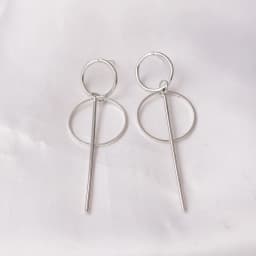 Exaggerated Hollow Geometric Pendants Drop Earrings for Women Big Personality Simple Dangle Earring Long boucle d'oreille