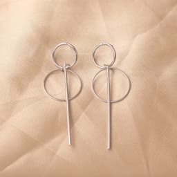 Exaggerated Hollow Geometric Pendants Drop Earrings for Women Big Personality Simple Dangle Earring Long boucle d'oreille