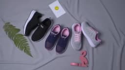 Women's Sneaker 2025 New Fashion Breathable Trainers Comfortable Sneakers Mesh Fabric Lace Up Women's Tennis Shoes For Women