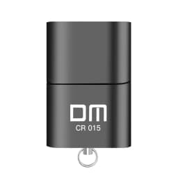 DM CR015 MicroSD Card Reader with TF Card Slot Become USB Flash Drive for Computer or for Car USB Adapter