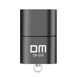 DM CR015 MicroSD Card Reader with TF Card Slot Become USB Flash Drive for Computer or for Car USB Adapter