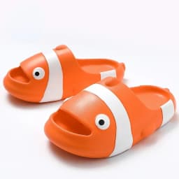 Cute Clownfish Slippers Men Women House fish Shoes Platform Soft EVA Indoor Outdoor Summer Beach Slides Anti Slip Funny Footwear