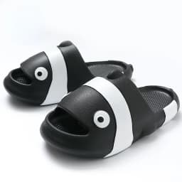 Cute Clownfish Slippers Men Women House fish Shoes Platform Soft EVA Indoor Outdoor Summer Beach Slides Anti Slip Funny Footwear