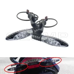 Front / Rear Turn Indicator Signal LED Lights For BMW R1200GS F800GS S1000RR F800R K1300S G450X F800ST R Nine T