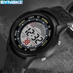 SYNOKE Electronic Watch For Mans Sport Watch Multifunction Sports Waterproof Luminous LED Digital Watch Boy Student Fashion