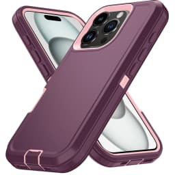 Armor Shockproof Defender Phone Case For iphone 11 12 13 14 15 Pro Max X XS XR XSMAX 7 8 Plus SE2 SE4 Hard PC+TPU Back Cover