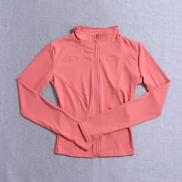 Women Sport Jacket Long Sleeve Shirt Workout Coat Gym Training Clothing Yoga Sportswear