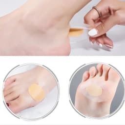 20/30pcs Gel Grip Heel Protector Adhesive Foot Patches Blister Pads Heel Liner Shoes Stickers Plaster Foot Care Cushion
