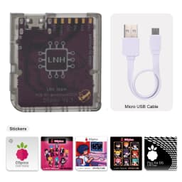 Chiscart DSpico Game Reader Cart Injection Molded Transparent Case with RP2040 MCU For NDS NDSL DSi 3DS Console