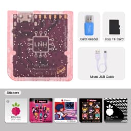 Chiscart DSpico Game Reader Cart Injection Molded Transparent Case with RP2040 MCU For NDS NDSL DSi 3DS Console