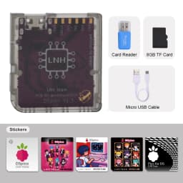 Chiscart DSpico Game Reader Cart Injection Molded Transparent Case with RP2040 MCU For NDS NDSL DSi 3DS Console