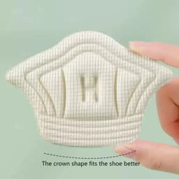 5Pairs Insoles For Shoes Patch Heel Pads For Sport Shoes Adjustable Size Feet Pad Insole Heel Protector Back Sticker Shoe Pad