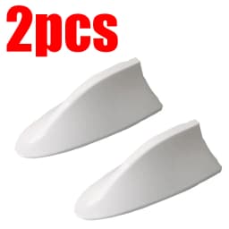 Car Radio Shark Fin Car Shark Antenna Radio FM Signal Design for All Automobiles Aerials Auto Exterior Styling Replacement Parts