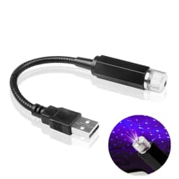 LED Starry Sky Lamp Car Laser Star Roof Light 5V USB Powered Galaxy Star Atmosphere Light Projector Lamp For Room Ceiling Decor