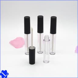 6pcs/lot 3ml/0.8ml Plastic Lip Gloss Tube Small Lipstick Tube/Mascara Eyelawith Leakproof Inner Sample Cosmetic Container