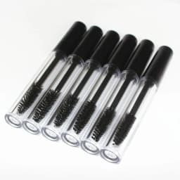 6pcs/lot 3ml/0.8ml Plastic Lip Gloss Tube Small Lipstick Tube/Mascara Eyelawith Leakproof Inner Sample Cosmetic Container