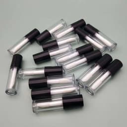 6pcs/lot 3ml/0.8ml Plastic Lip Gloss Tube Small Lipstick Tube/Mascara Eyelawith Leakproof Inner Sample Cosmetic Container