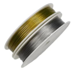 1 Roll Steel/Gold Color Wire Rope 0.3 0.38 0.45 0.5 0.6 0.7 0.8mm Stainless Steel Wire Cords DIY Jewelry Making Accessories