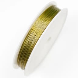 1 Roll Steel/Gold Color Wire Rope 0.3 0.38 0.45 0.5 0.6 0.7 0.8mm Stainless Steel Wire Cords DIY Jewelry Making Accessories