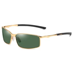 Fashion Driving Polarized Sunglasses Men High Quality Metal Square Male Sun Glasses Stylish Outdoor Anti Glare Travelling Shades