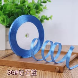 New 1/4"6mm (22 Meters/roll) Red Color Grosgrain Ribbon Wedding Decoration Making Bowknots Gift Packing Belt Sewing Accessories